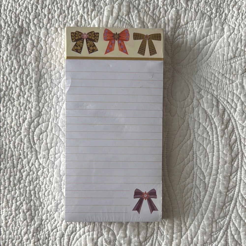 Brand new Notepad with magnet on back